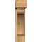 Ekena Millwork Legacy Block Rough Sawn Bracket w/ Offset Brace, Western Red Cedar, 6"W x 20"D x 24"H BKT0604X20X24LEC05RWR - alternate 2